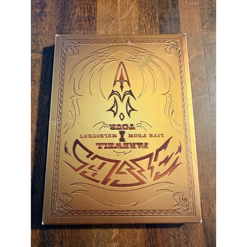 Eagles Farewell I Tour Live from Melbourne DVD 2-Disc Set Gold Slipcase